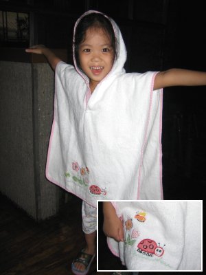 Hooded Poncho Towel