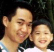 Manuel (L) and Adi (R) at the Hong Kong Park Conservatory.